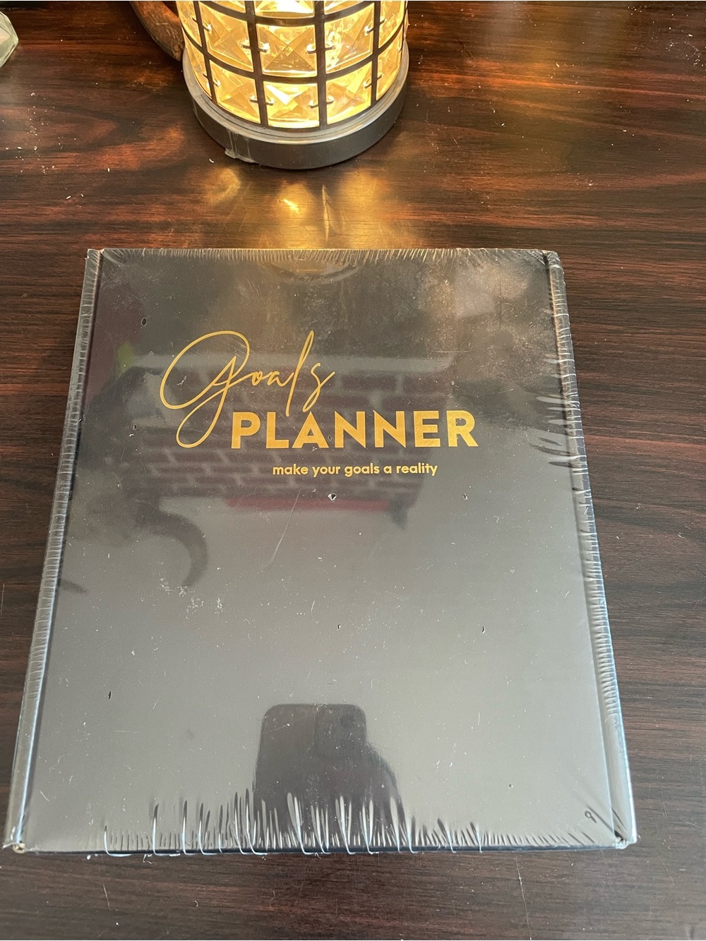 Source Unknown Goals Planner - Black with Gold